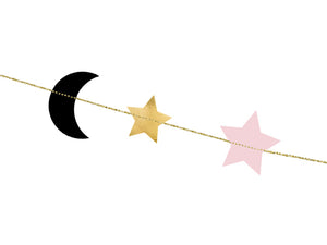 Stars and Moon Pink Garland - Ellie and Piper