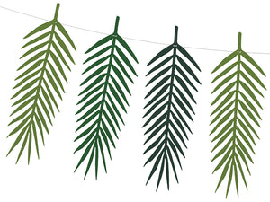 Aloha Tropical Leaves Garland - Ellie and Piper