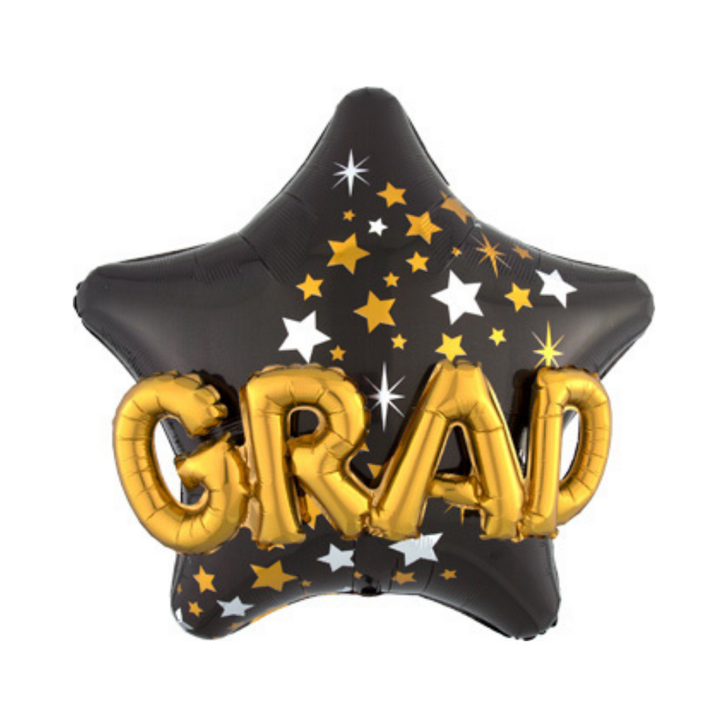 Grad Star Balloon - Ellie and Piper