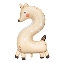 Jumbo Number Balloon Party Animals - Ellie and Piper