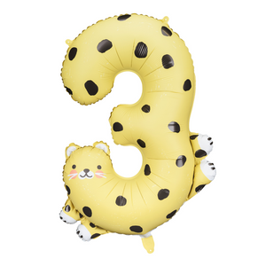 Jumbo Number Balloon Party Animals - Ellie and Piper