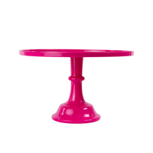 Hot Pink Melamine Pedestal Cake Stand - Ellie and Piper