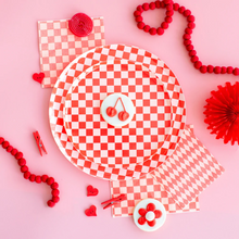 Check It! Cherry Crush Large Napkins - Ellie and Piper