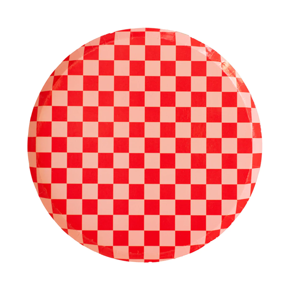 Check It! Cherry Crush Dinner Plates - Ellie and Piper