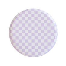 Check It! Purple Posse Dessert Plates - Ellie and Piper