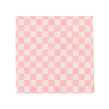 Check It! Tickle Me Pink Large Napkins - Ellie and Piper