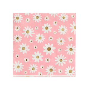 Peace & Love Daisy Large Napkins - Ellie and Piper