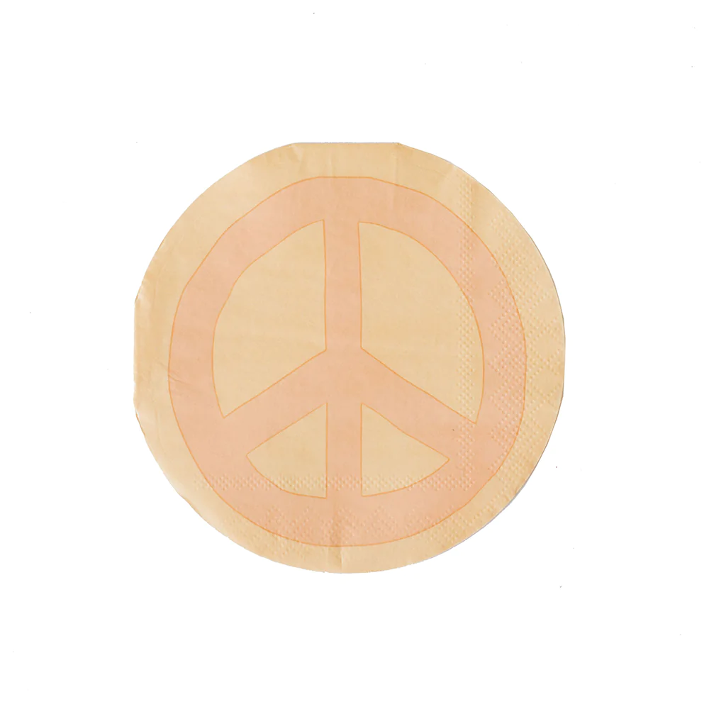 Peace & Love Peace Cocktail Napkins - Ellie and Piper