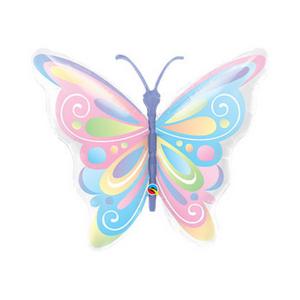 Pastel Butterfly Balloon - Ellie and Piper