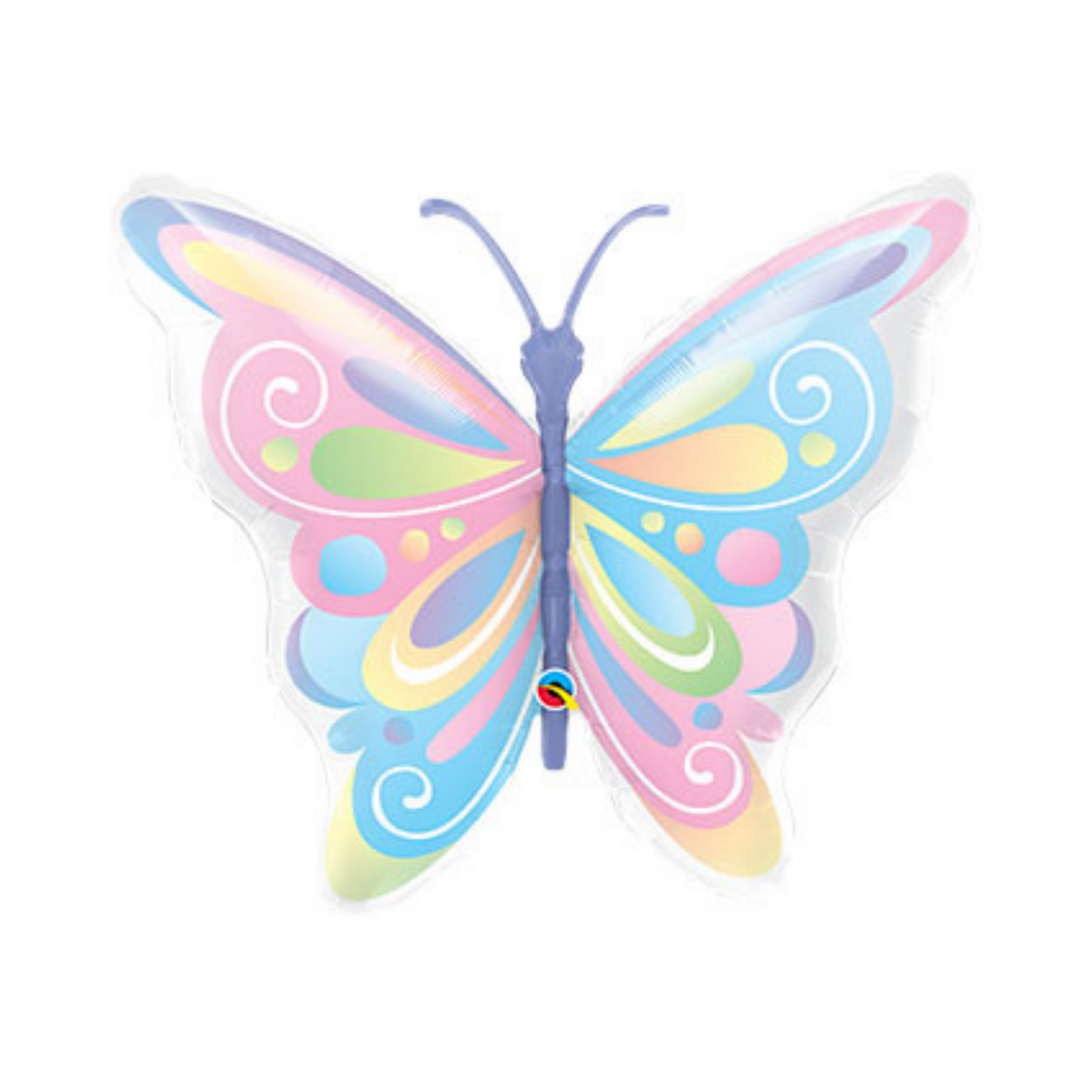 Pastel Butterfly Balloon - Ellie and Piper