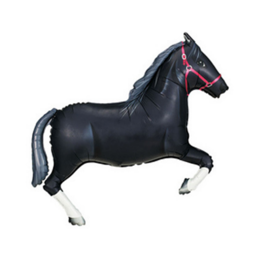 Black Horse Balloon - Ellie and Piper