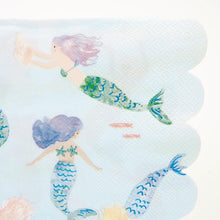 Mermaids Swimming Napkins - Ellie and Piper