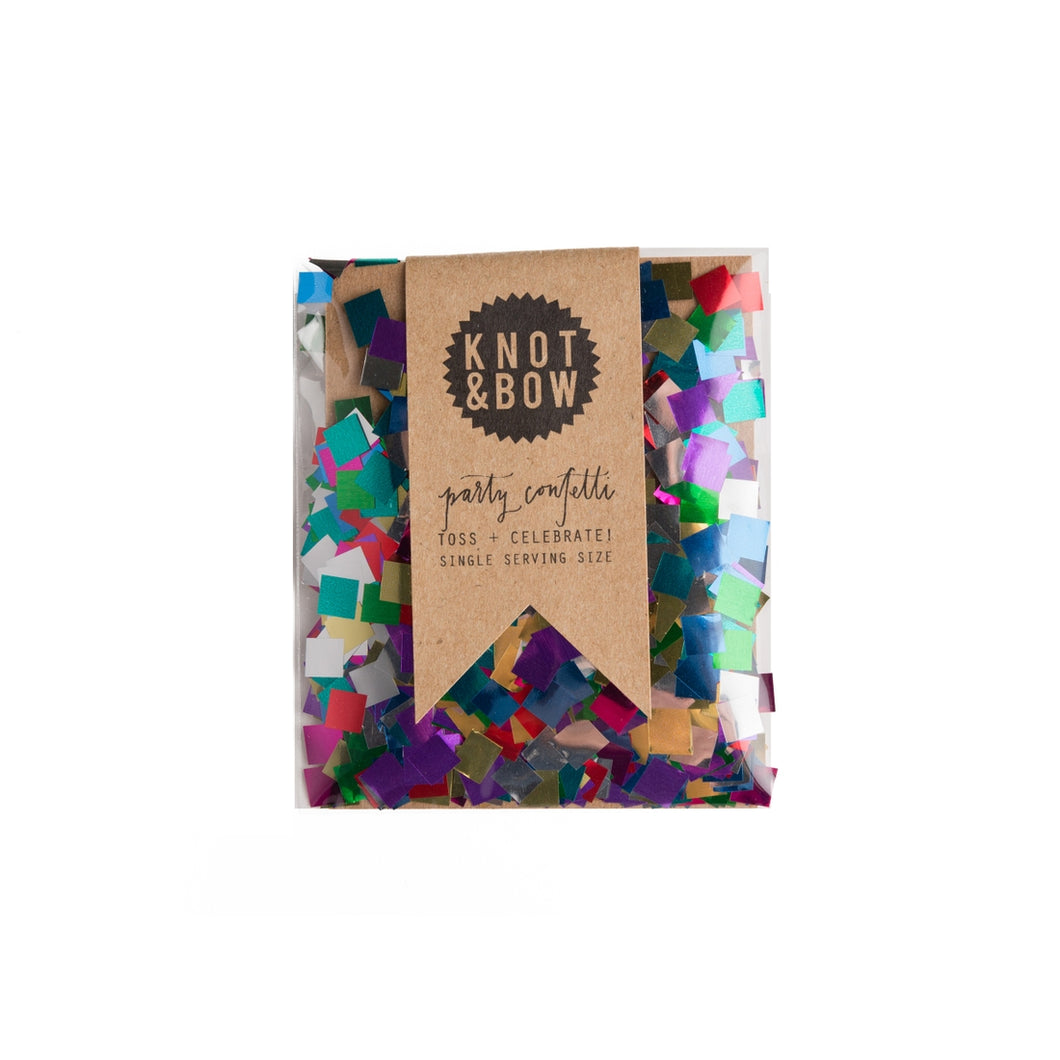 Metallic Rainbow Single Serving Size™ Confetti - Ellie and Piper