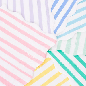 Mixed Stripe Large Napkins - Ellie and Piper