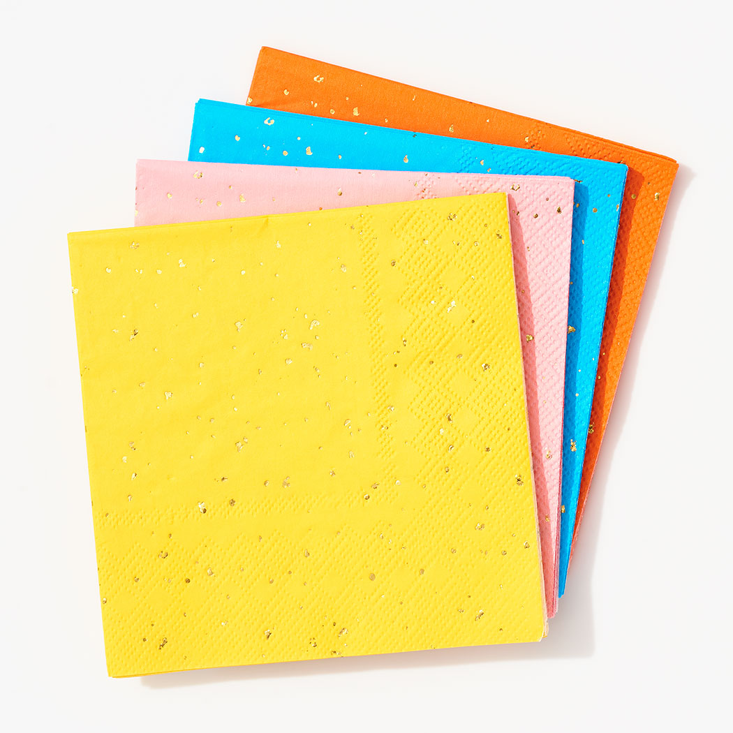 Multicolor Paper Napkins - Ellie and Piper