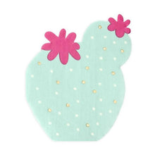Round Cactus Napkin - Ellie and Piper