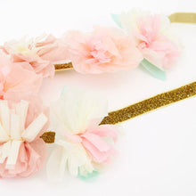 Pink Blossom Crowns - Ellie and Piper