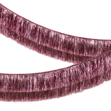 Pink Tinsel Fringe Garland - Ellie and Piper