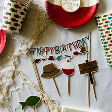 Fishing Cake Toppers - Ellie and Piper