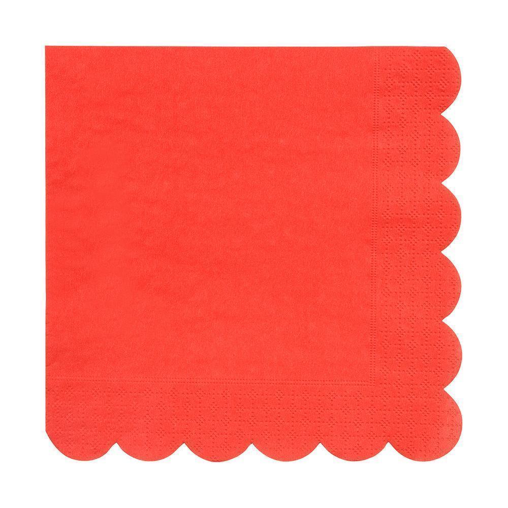 Red Large Napkins - Ellie and Piper