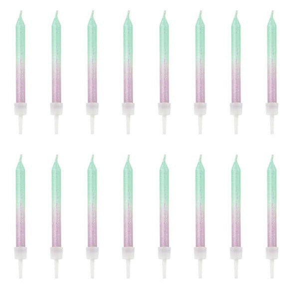 Ombre Classic Birthday Candles - Ellie and Piper