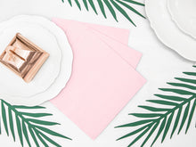Soft Pink Lunch Paper Napkins - Ellie and Piper