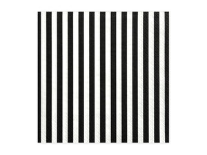 Black and White Striped Paper Napkins - Ellie and Piper