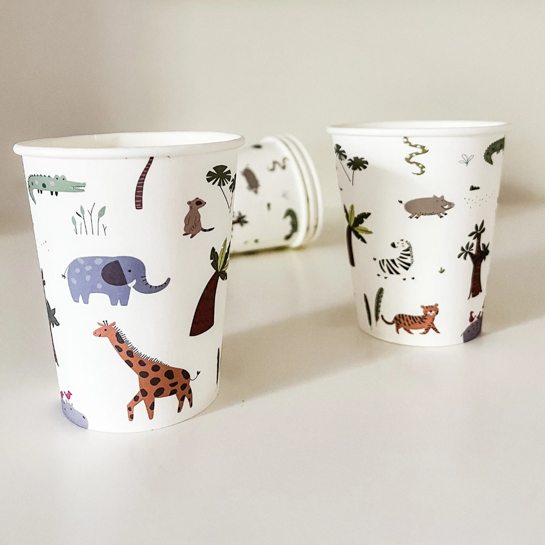 Safari Cups - Ellie and Piper