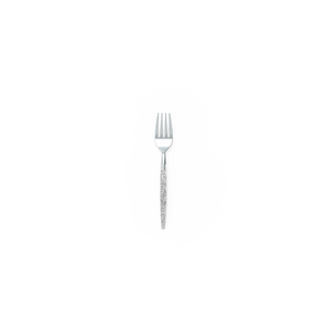 Silver Glitter Plastic Mini Forks (Cutlery) - Ellie and Piper