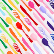 Light Pink Plastic Forks (Set of 50) - Cutlery - Ellie and Piper