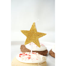 Star Glitter Candle - Ellie and Piper