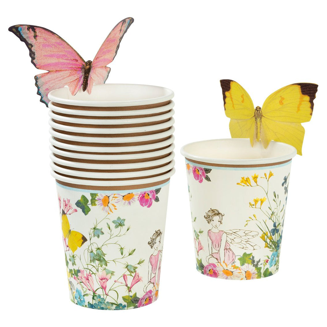 Truly Fairy Paper Cups with Butterfly Detail - Ellie and Piper