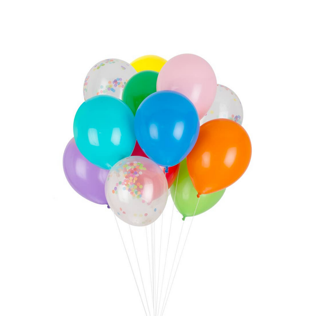 Classic Rainbow Balloon Bouquet - Ellie and Piper