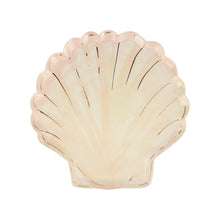 Watercolor Clam Shell Plates - Ellie and Piper