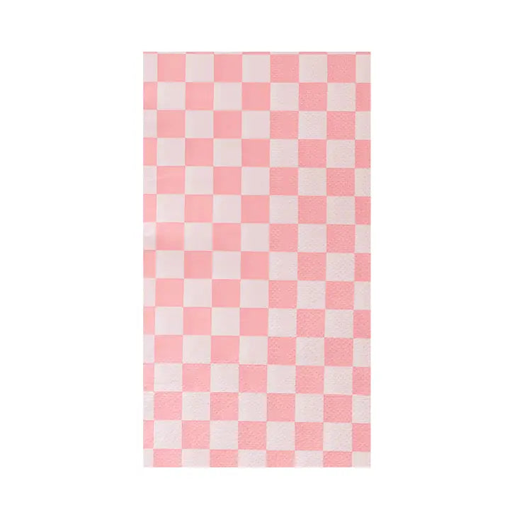 Check It! Tickle Me Pink Guest Towels - Ellie and Piper