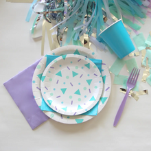 Confetti Pop Large Paper Plates - Ellie and Piper
