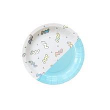Disco Diamond Iridescent Small Paper Plates - Ellie and Piper