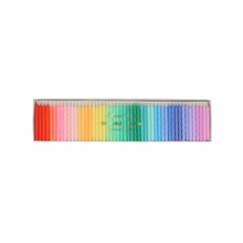 Rainbow Twisted Mini Candles - Ellie and Piper
