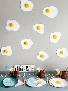 Egg Yolk Small Paper Plates - Ellie and Piper