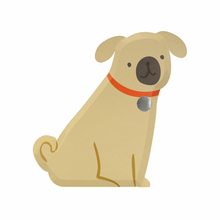 Pug Plates - Ellie and Piper