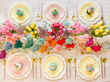Ornate Blush Pink Lunch Paper Plates - Ellie and Piper