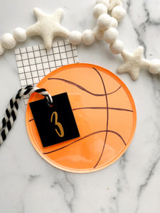 Tangerine Orange Party Plates - Ellie and Piper