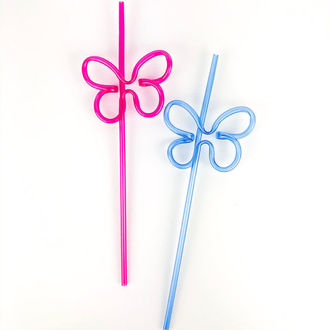Butterfly Shaped Straw - Ellie and Piper