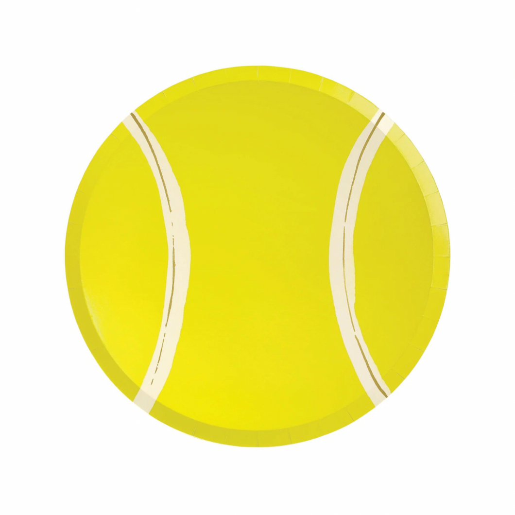 Tennis Plates - Ellie and Piper