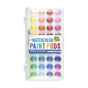 Rainbow Watercolor Paint Pods - Ellie and Piper