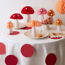 Honeycomb Mushroom Decorations - Ellie and Piper
