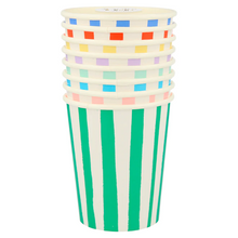 Mixed Stripe Cups - Ellie and Piper