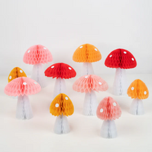 Honeycomb Mushroom Decorations - Ellie and Piper