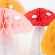 Honeycomb Mushroom Decorations - Ellie and Piper
