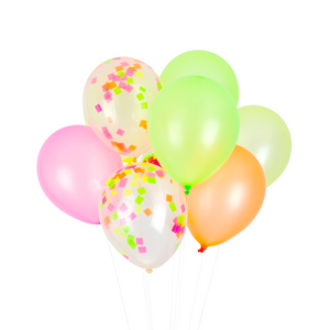 Neon Classic Balloons - Ellie and Piper